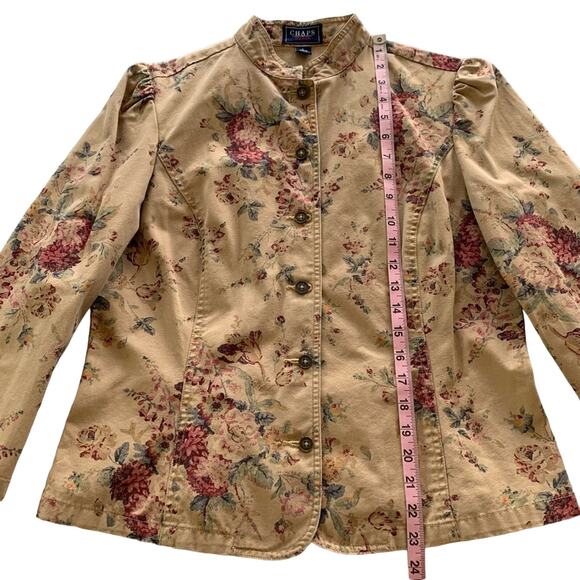 Via Penny Lane Reworked Apparel | Aaliyah Graphic Floral Jacket Large - Picture 8 of 8